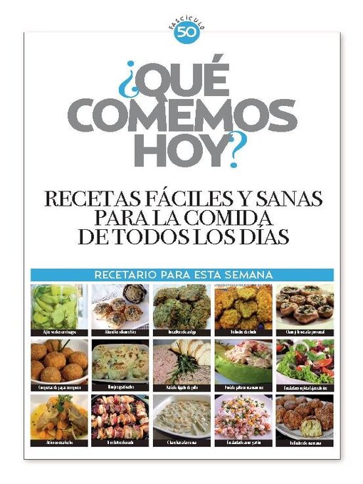 Title details for ¿Qué comemos hoy? by Media Contenidos - Available